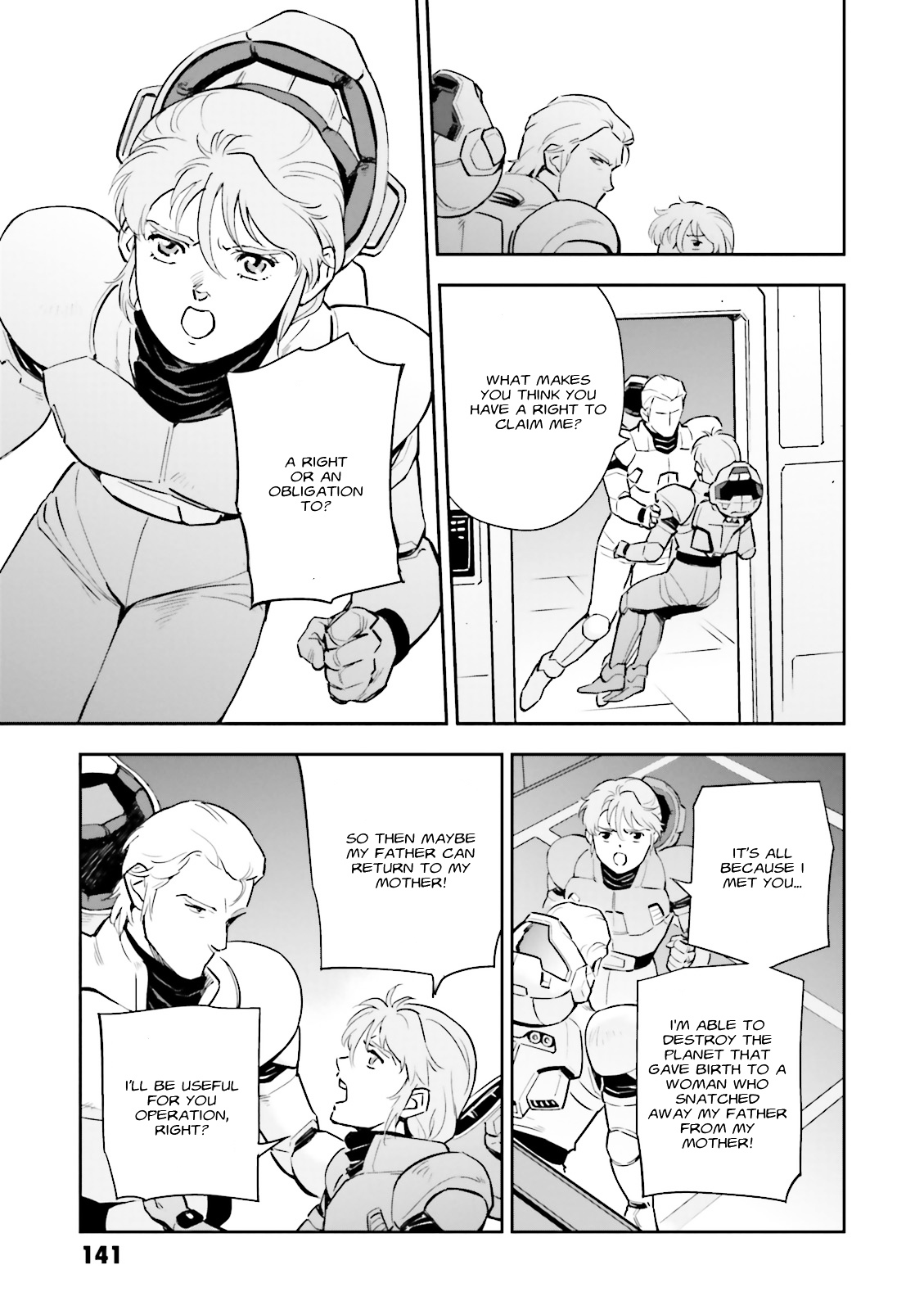 Kidou Senshi Gundam Gyakushuu No Char - Beltorchika Children - Vol.5 Chapter 20 : Part 20: A Day Of Parting