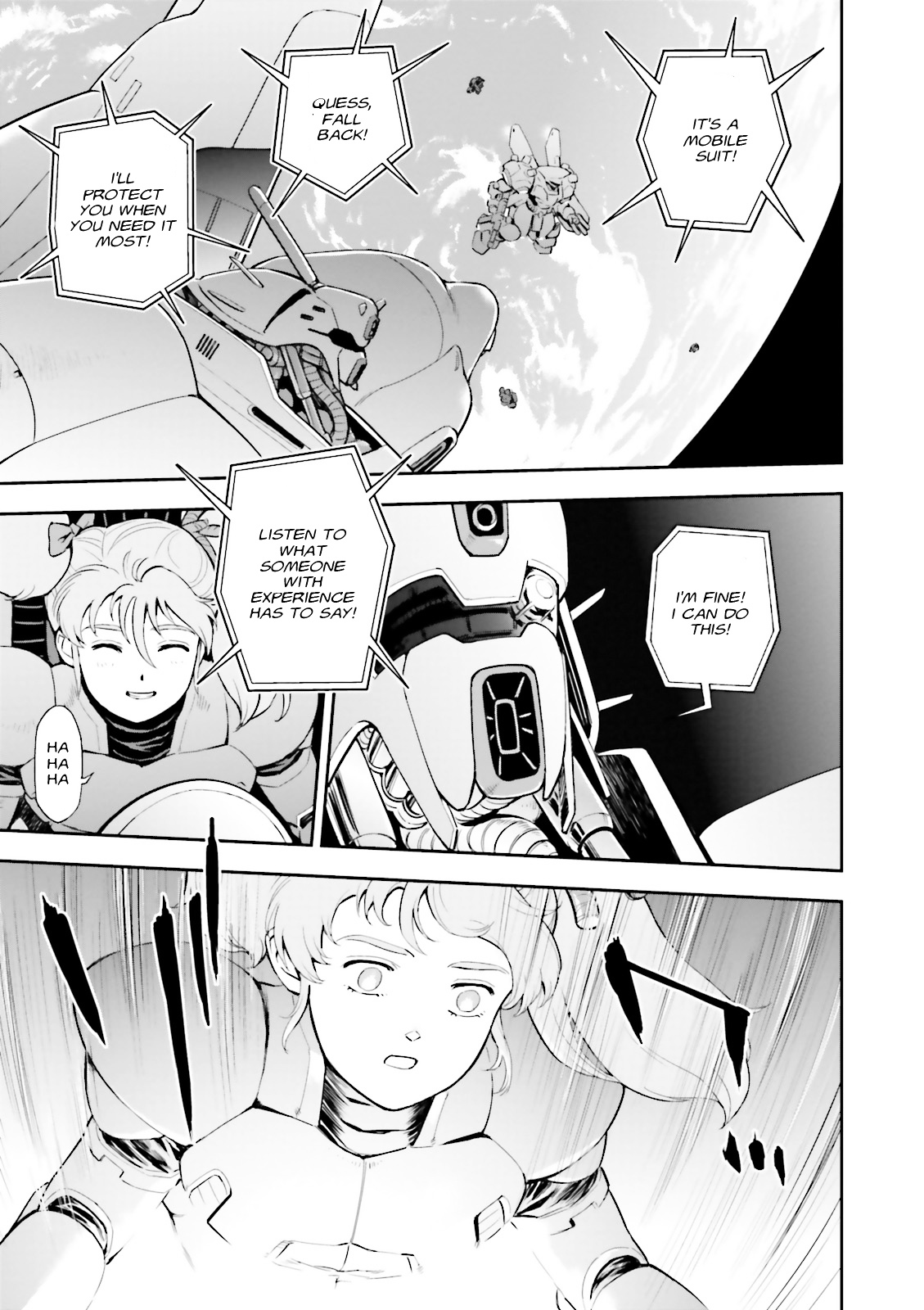 Kidou Senshi Gundam Gyakushuu No Char - Beltorchika Children - Vol.5 Chapter 20 : Part 20: A Day Of Parting