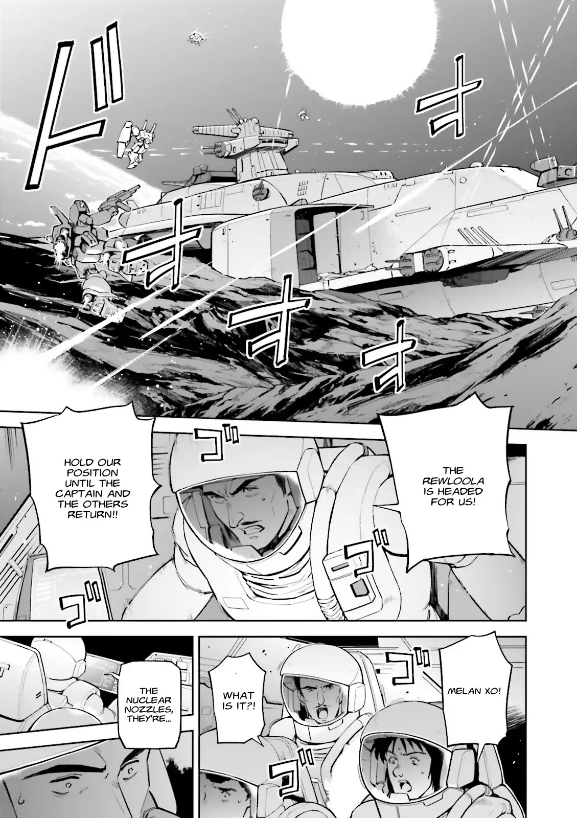 Kidou Senshi Gundam Gyakushuu No Char - Beltorchika Children - Chapter 26: Disappearing Fire