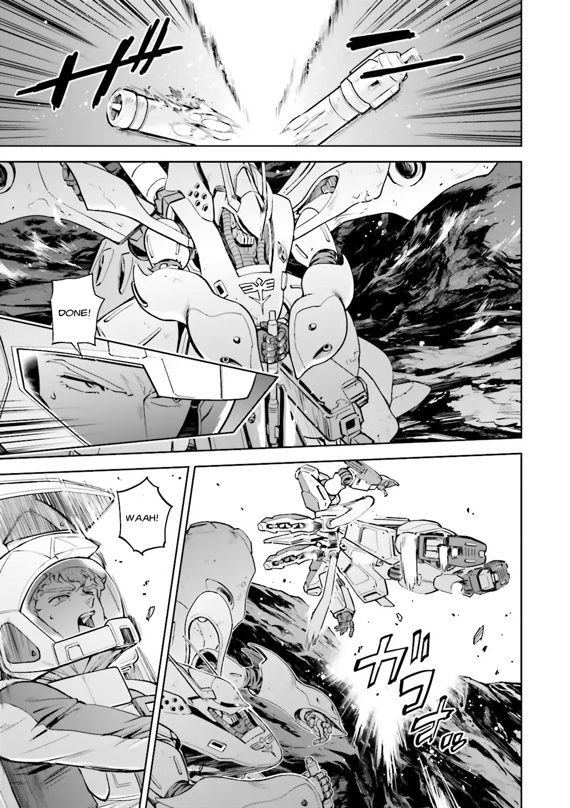 Kidou Senshi Gundam Gyakushuu No Char - Beltorchika Children - Chapter 26: Disappearing Fire