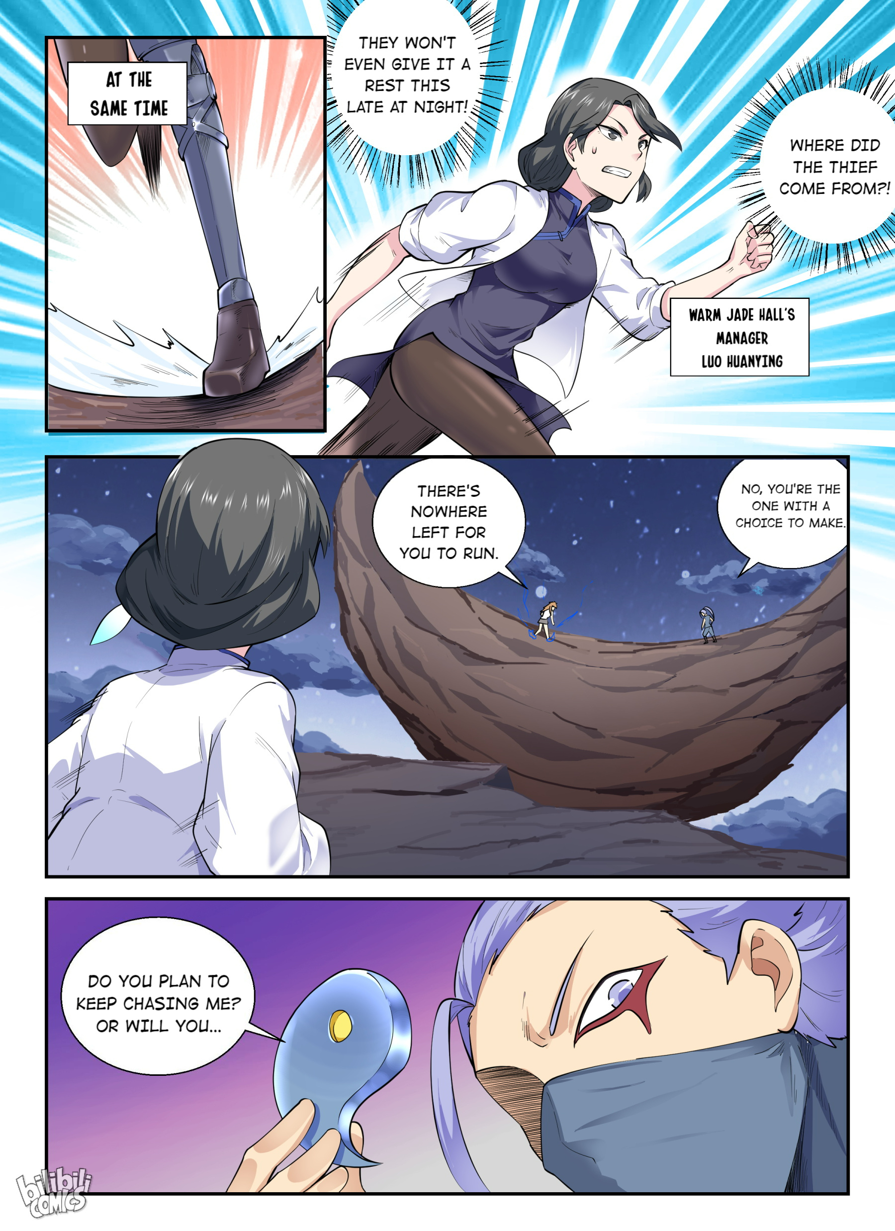 My Wife Is A Fox Spirit - Chapter 148: Tournament Arc — Leaping Off The Cliff