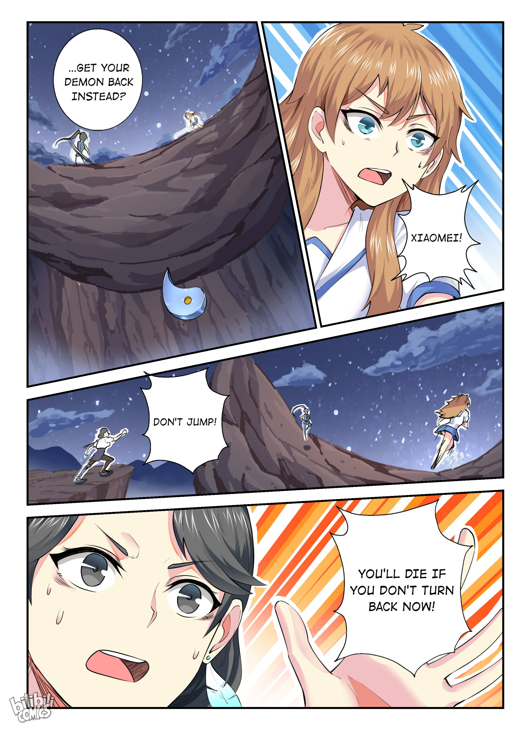 My Wife Is A Fox Spirit - Chapter 148: Tournament Arc — Leaping Off The Cliff