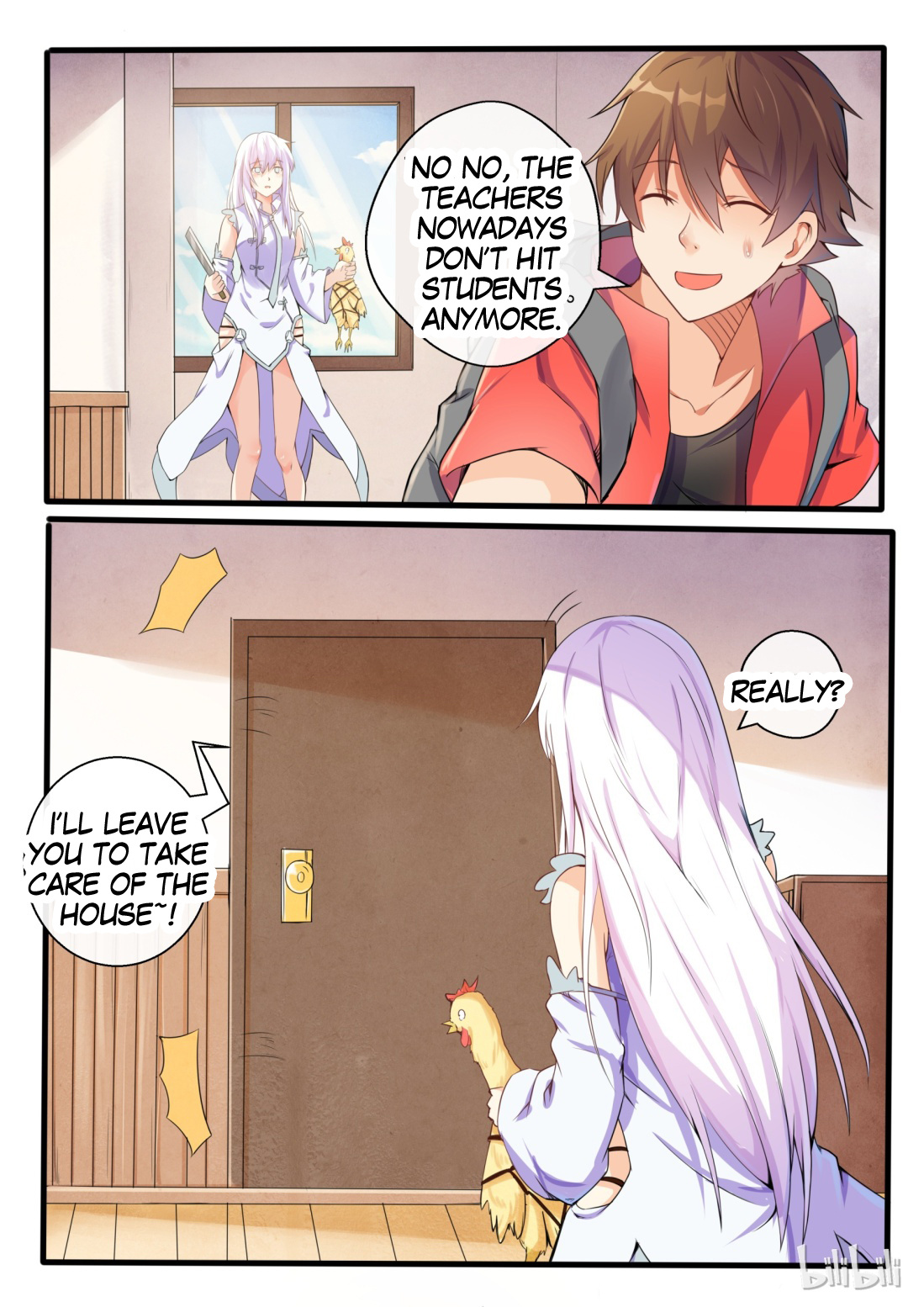 My Wife Is A Fox Spirit - Chapter 3: Going To School