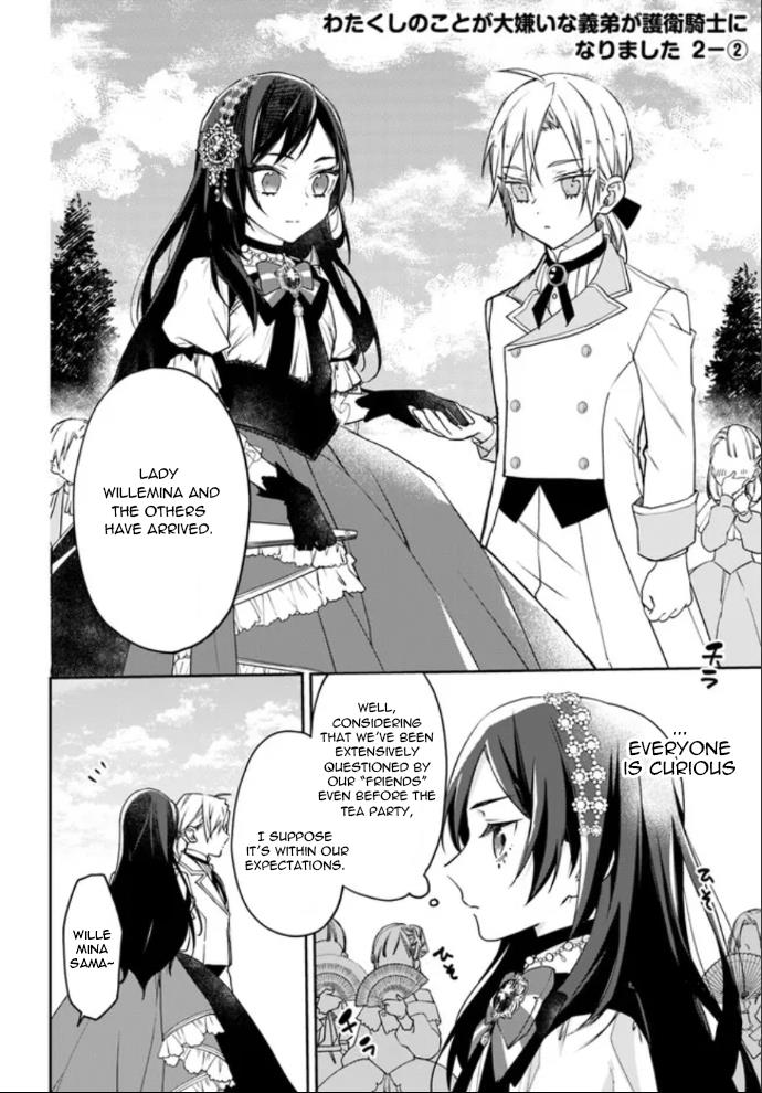 Watakushi No Koto Ga Daikirai Na Gitei Ga Goei Kishi Ni Narimashita - Chapter 2