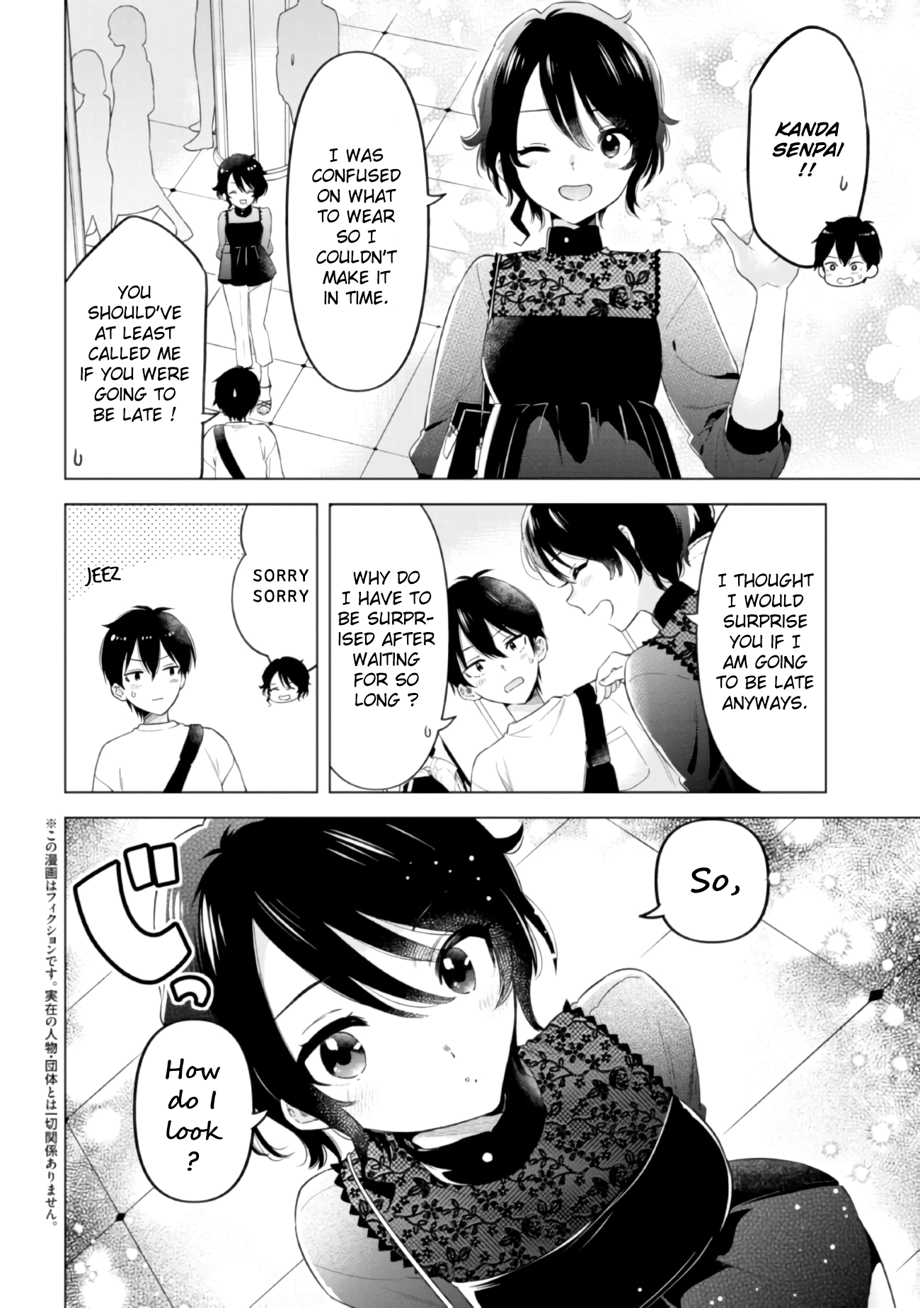 Hige Wo Soru. Soshite Joshi Kōsei Wo Hirou. Each Stories - Chapter 14