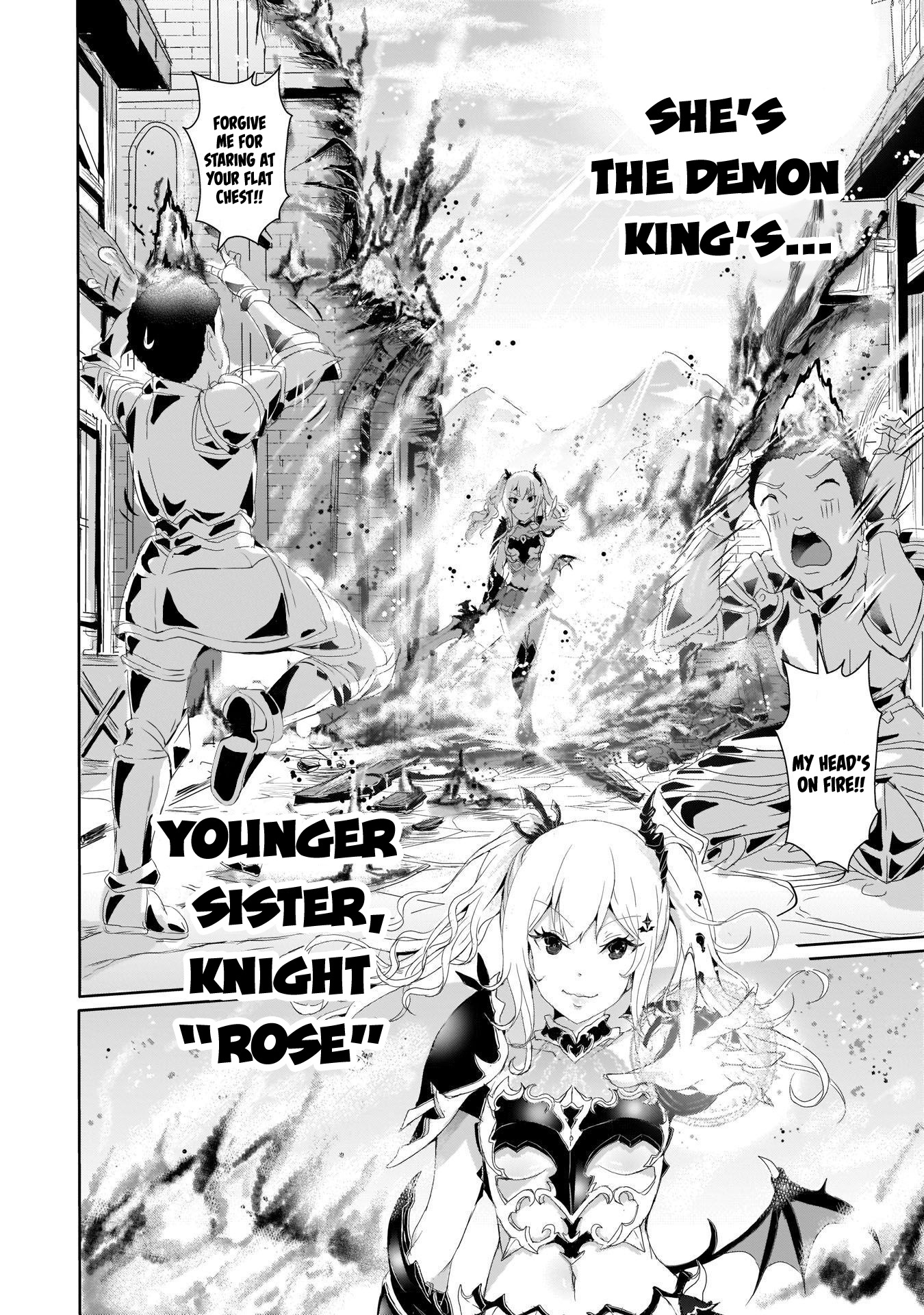 Hime To Onna Yuusha Ga Musubareru Tame No 12 No Hijiri Koui - Vol.1 Chapter 4: The Fearsome Knight, Rose