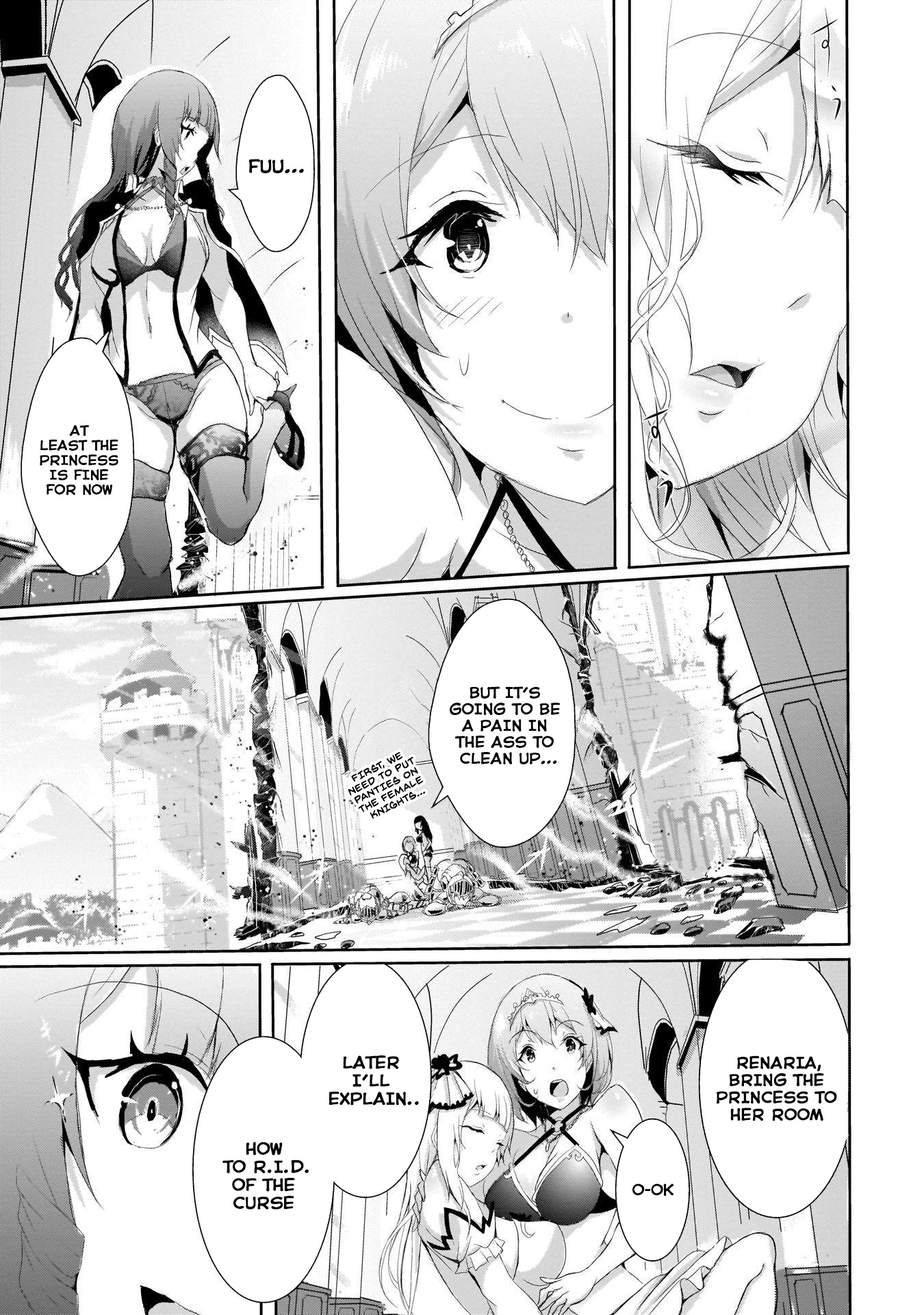 Hime To Onna Yuusha Ga Musubareru Tame No 12 No Hijiri Koui - Vol.1 Chapter 3: The Great Battle Between The Princess And The Female Hero