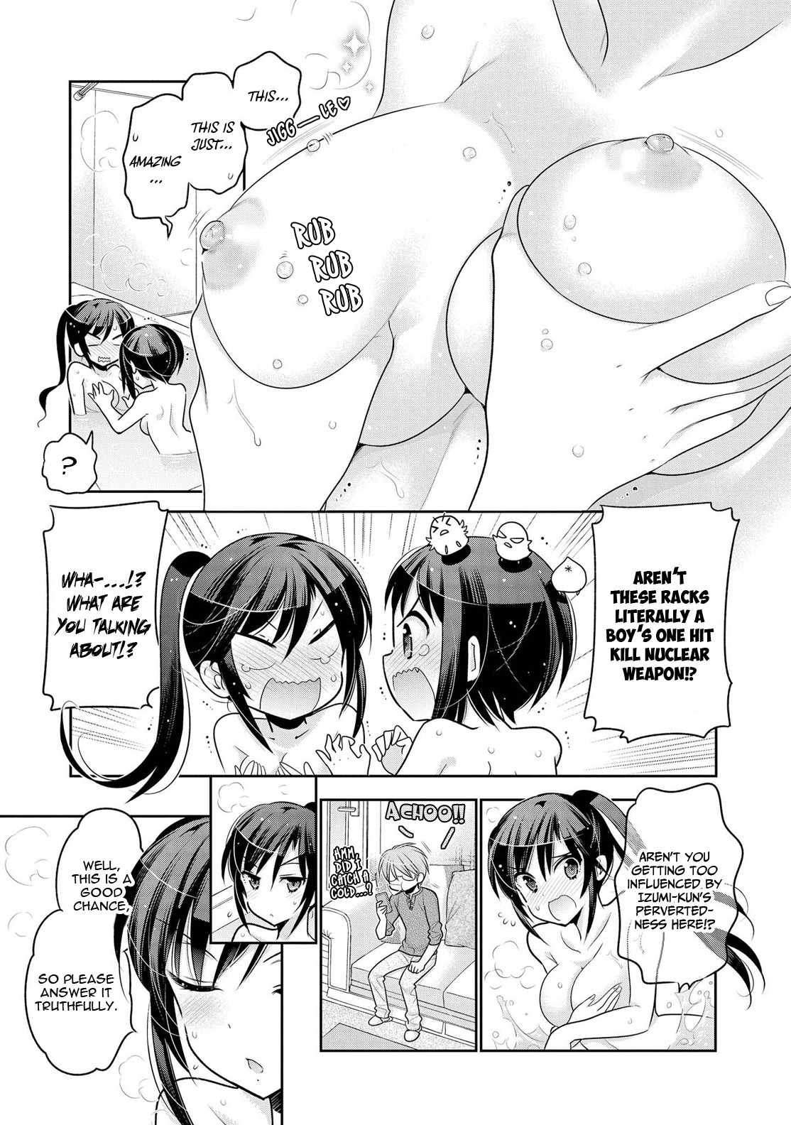 Okusama Ga Seito Kaichou! - Chapter 59: Sc President And Public Moral Head S "Boiling Hot" Bath