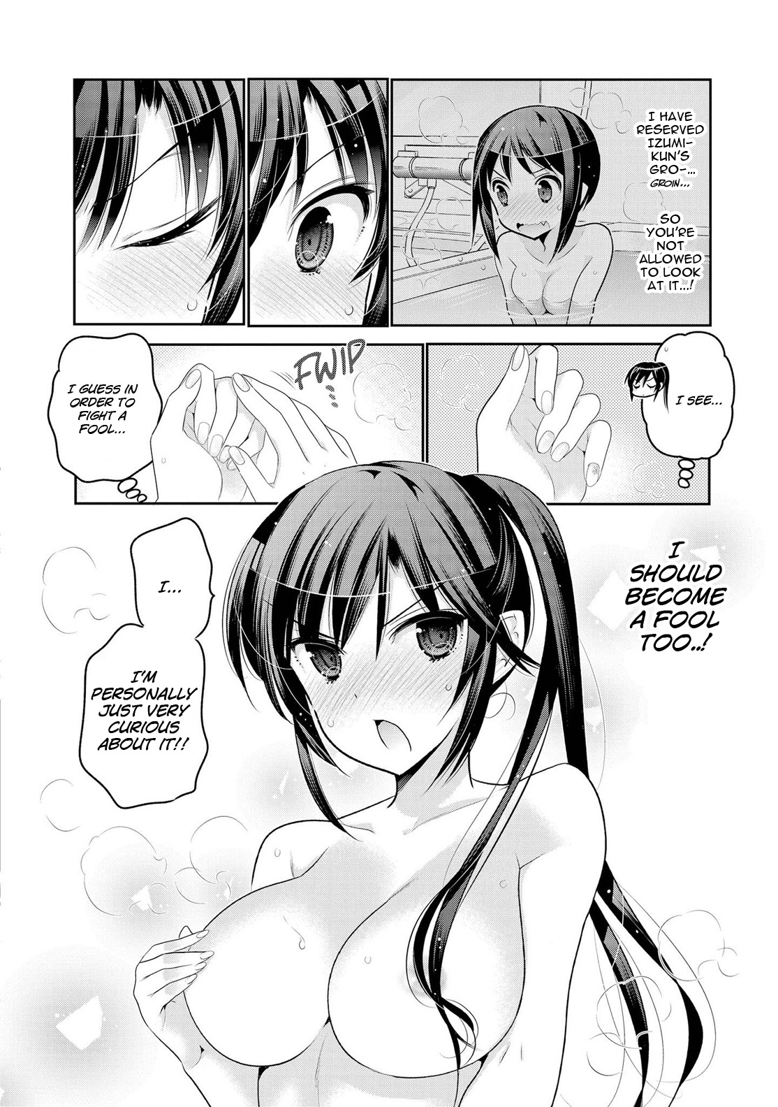 Okusama Ga Seito Kaichou! - Chapter 59: Sc President And Public Moral Head S "Boiling Hot" Bath