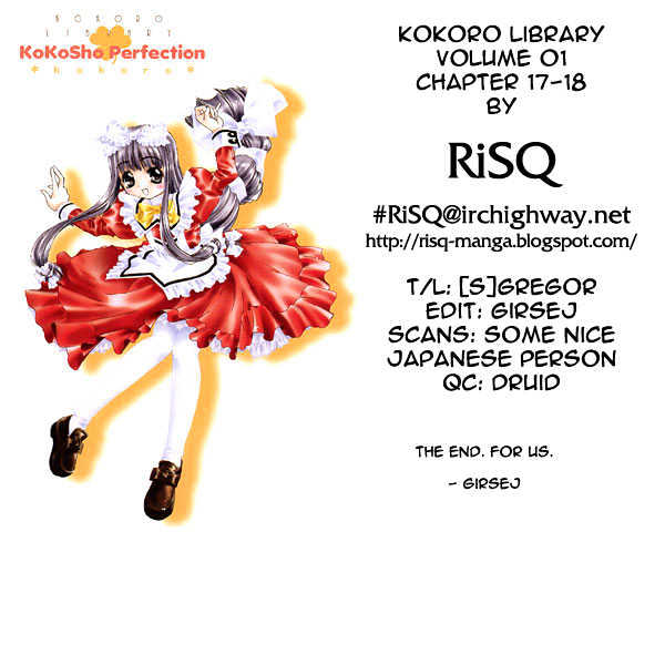 Kokoro Library - Vol.1 Chapter 17 : 17 "Santa Clause Librarian" Santa Clause For Just One Night  18...