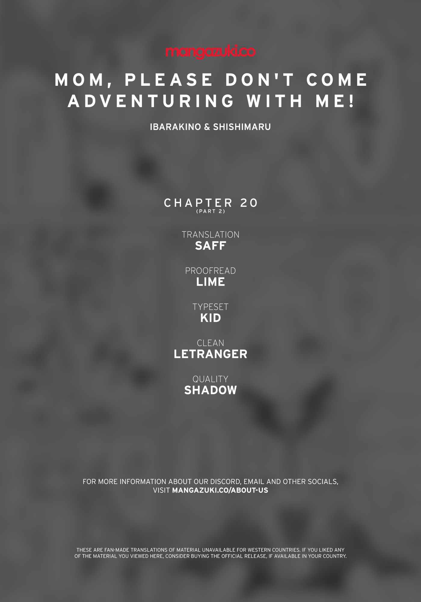 Mom, Please Don't Come Adventuring With Me! ~The Boy Who Was Raised By The Ultimate Overprotective Dragon, Becomes An Adventurer With His Mother~ - Chapter 20-2