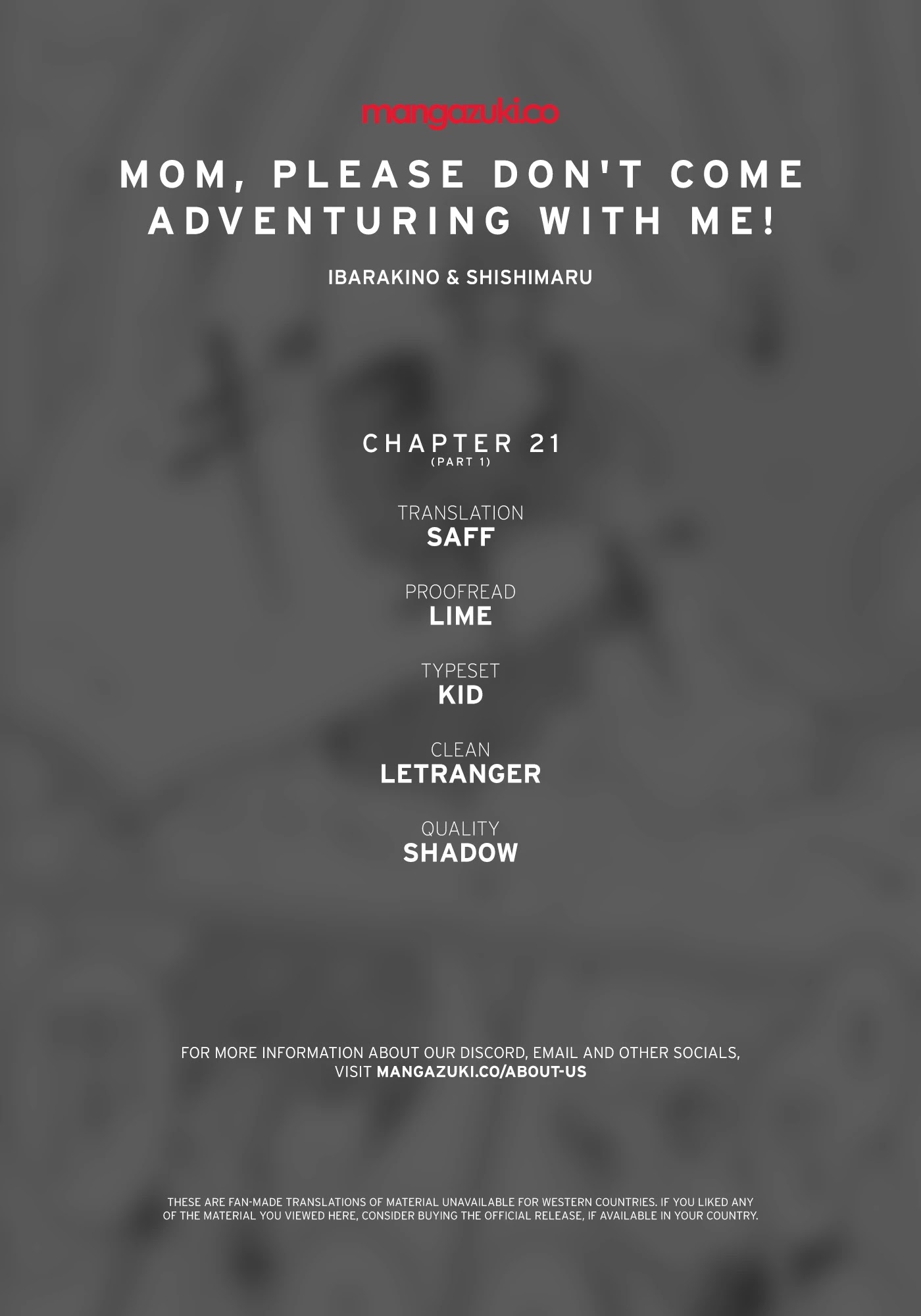 Mom, Please Don't Come Adventuring With Me! ~The Boy Who Was Raised By The Ultimate Overprotective Dragon, Becomes An Adventurer With His Mother~ - Chapter 21.1: A Dragon's Way Of Doing Things