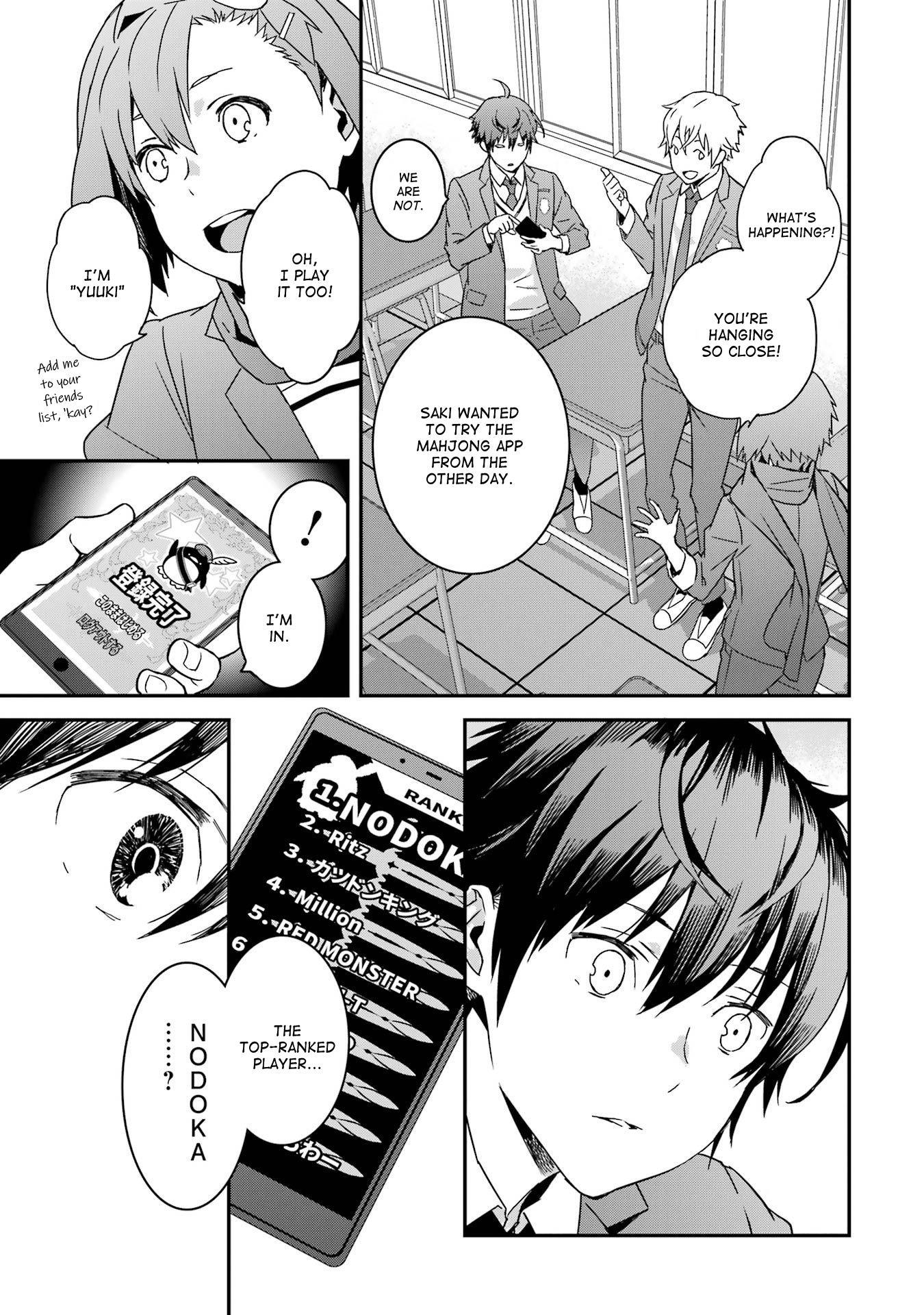 Saki Re: King's Tile Draw - Vol.2 Chapter 6: Frustration/Encounter