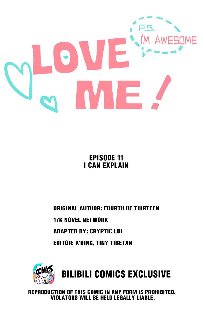 Love Me! P.s. I’m Awesome - Chapter 11