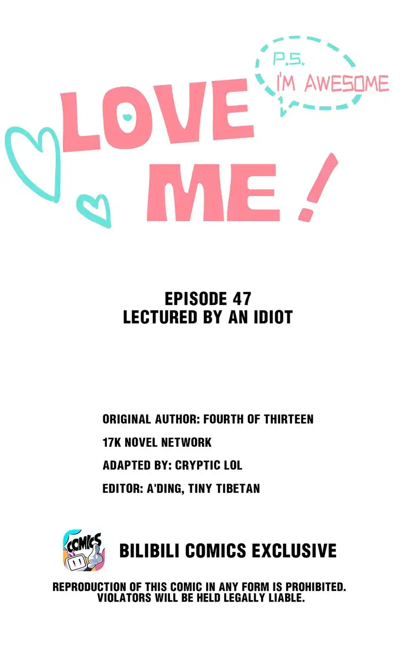 Love Me! P.s. I’m Awesome - Chapter 47