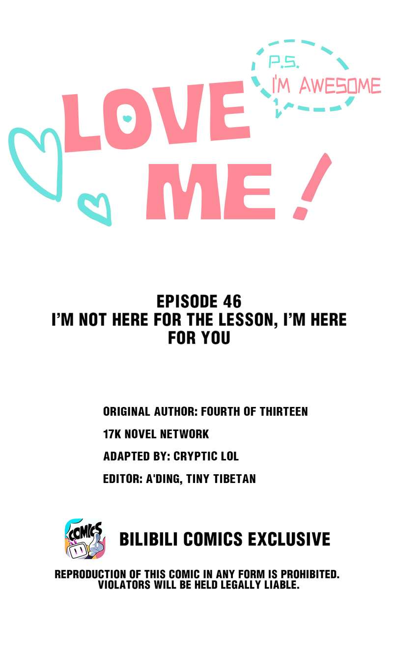 Love Me! P.s. I’m Awesome - Chapter 46