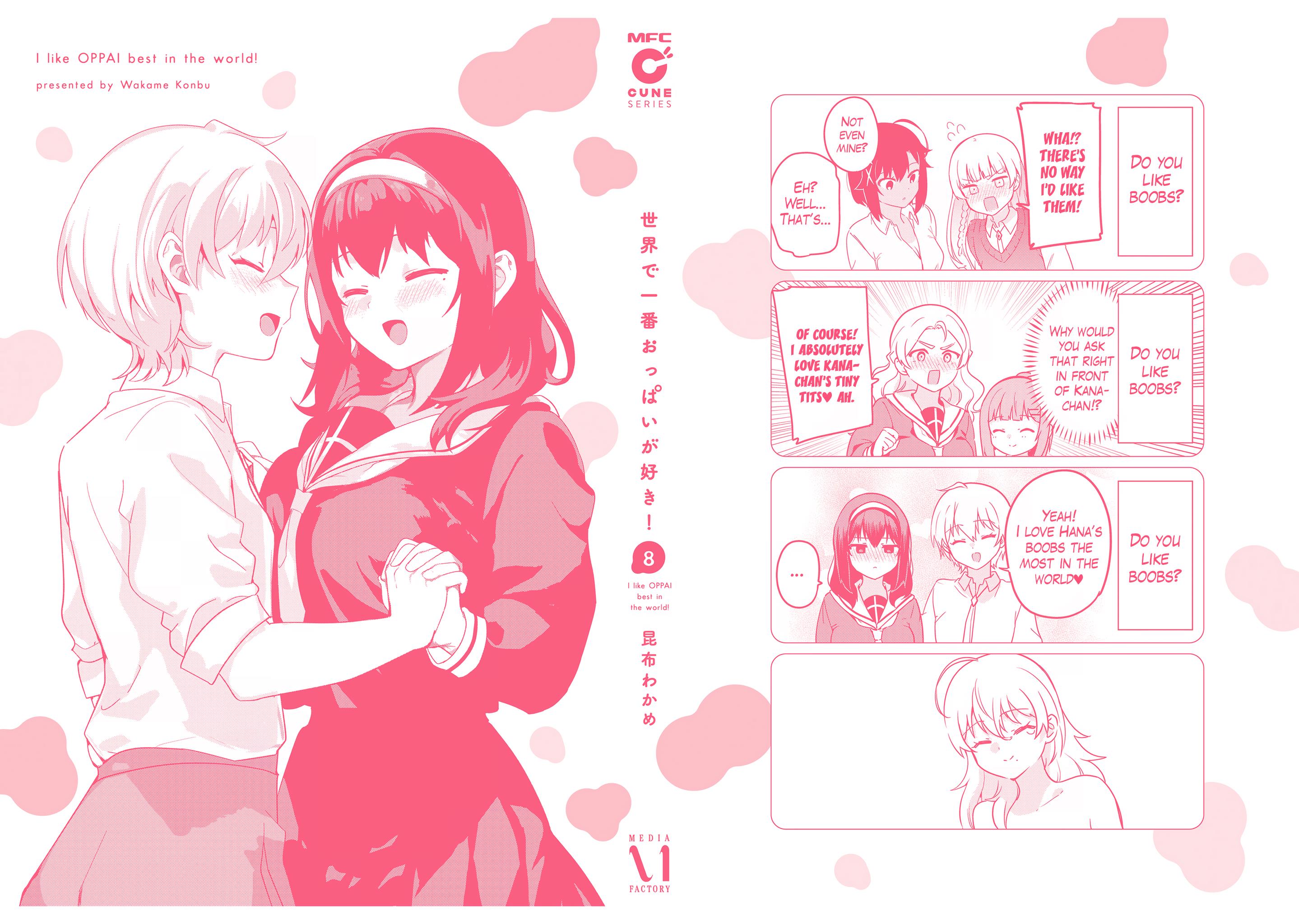 Sekai De Ichiban Oppai Ga Suki! - Vol.8 Chapter 71.5: Volume 8 Extras