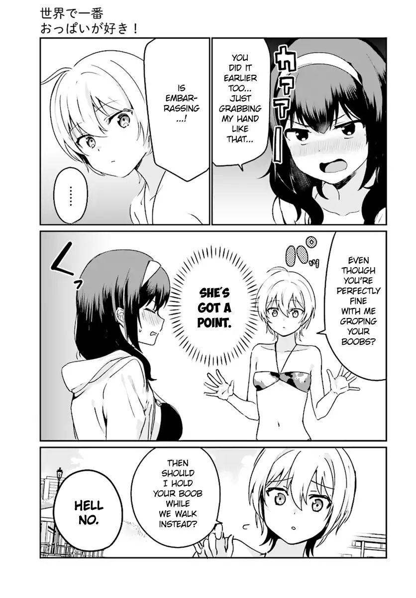 Sekai De Ichiban Oppai Ga Suki! - Vol.2 Chapter 22