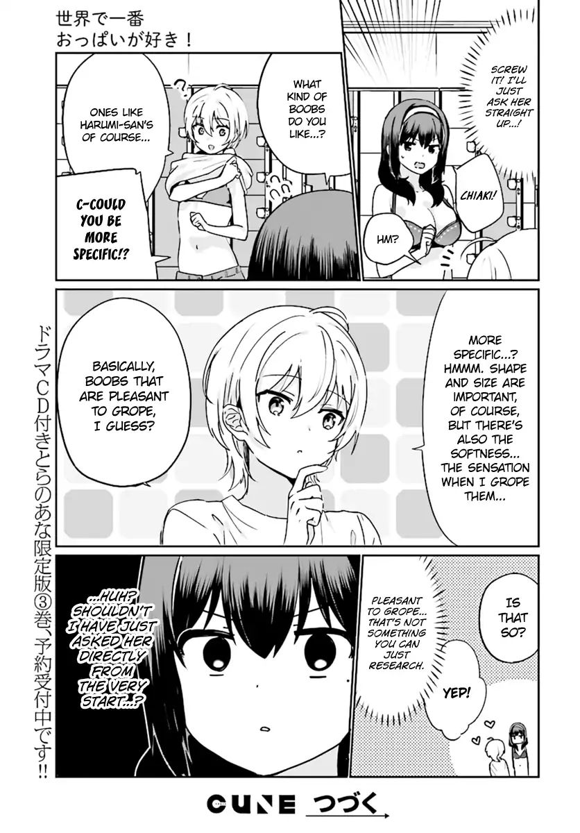 Sekai De Ichiban Oppai Ga Suki! - Vol.2 Chapter 22