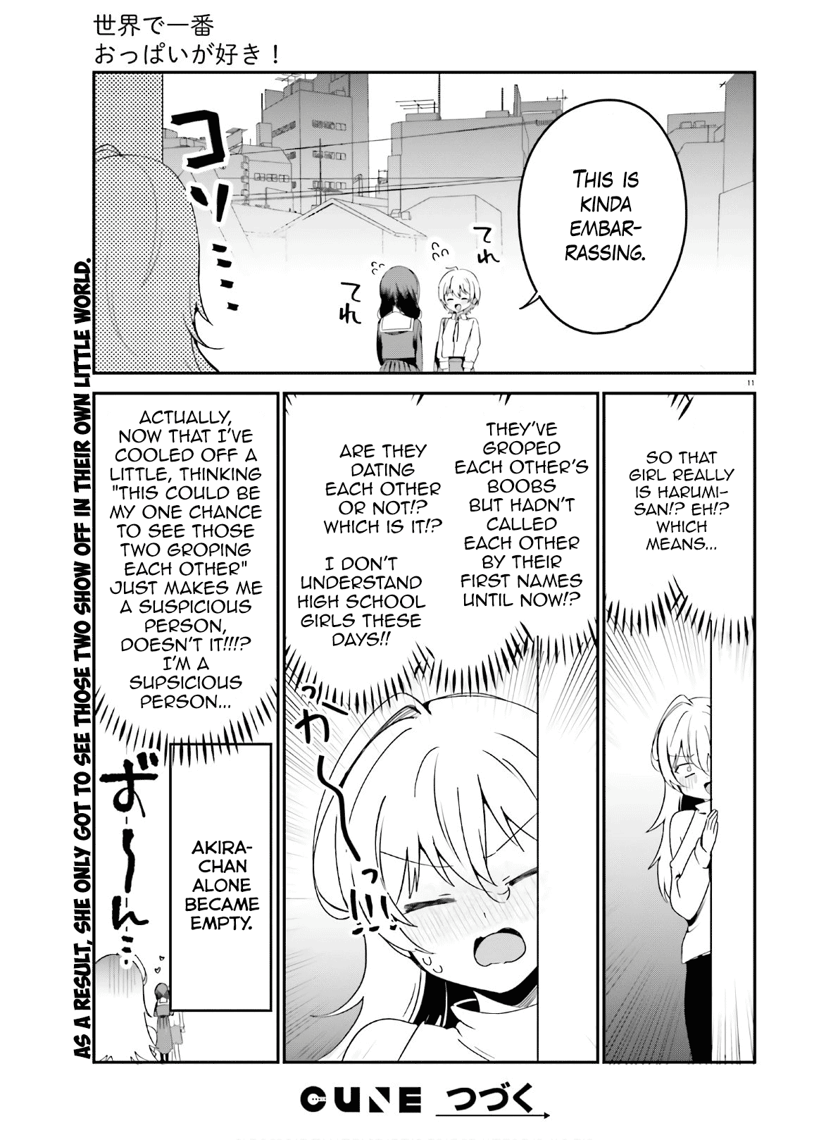 Sekai De Ichiban Oppai Ga Suki! - Chapter 42