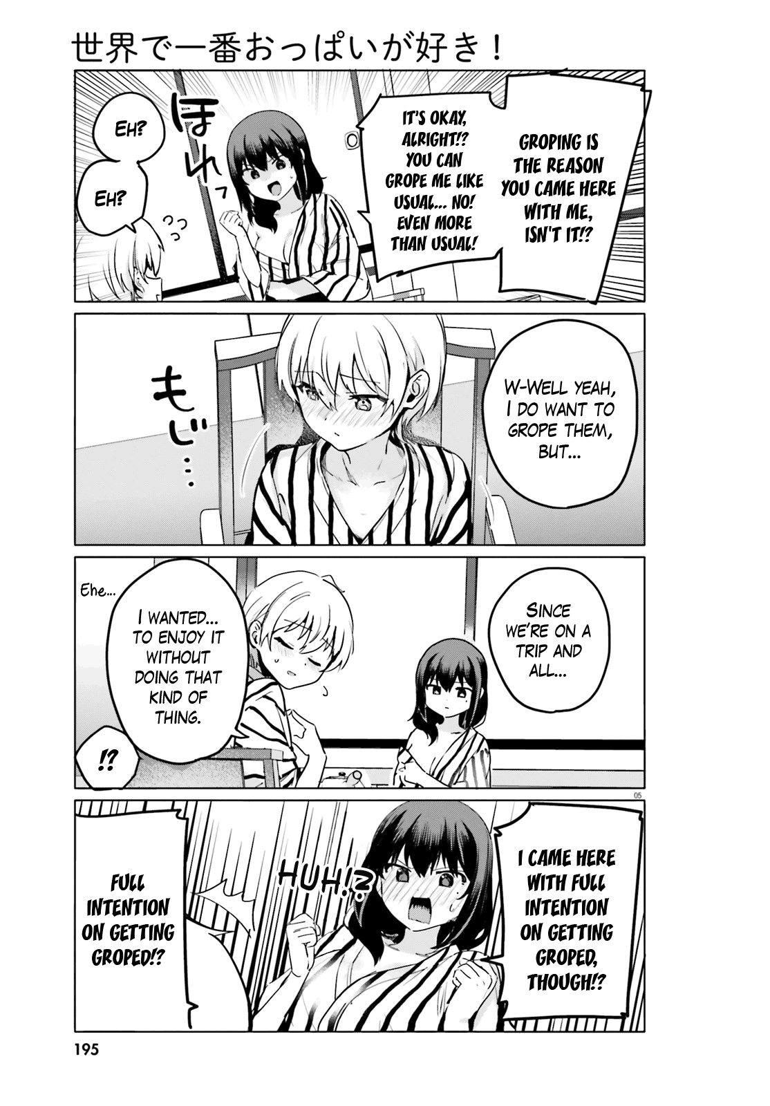 Sekai De Ichiban Oppai Ga Suki! - Chapter 56