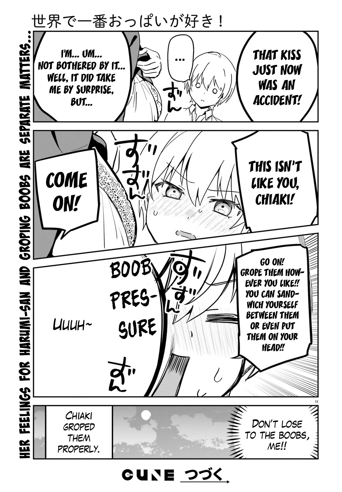 Sekai De Ichiban Oppai Ga Suki! - Chapter 53