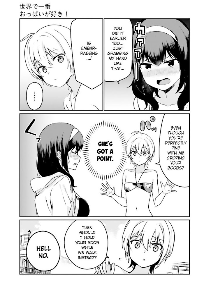 Sekai De Ichiban Oppai Ga Suki! - Vol.2 Chapter 22