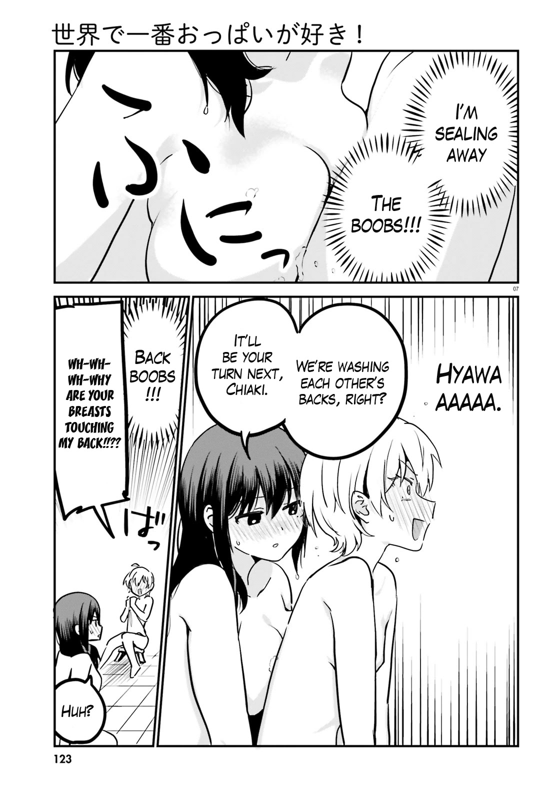 Sekai De Ichiban Oppai Ga Suki! - Chapter 55