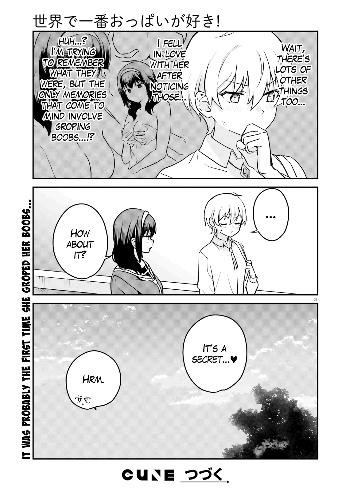 Sekai De Ichiban Oppai Ga Suki! - Chapter 62