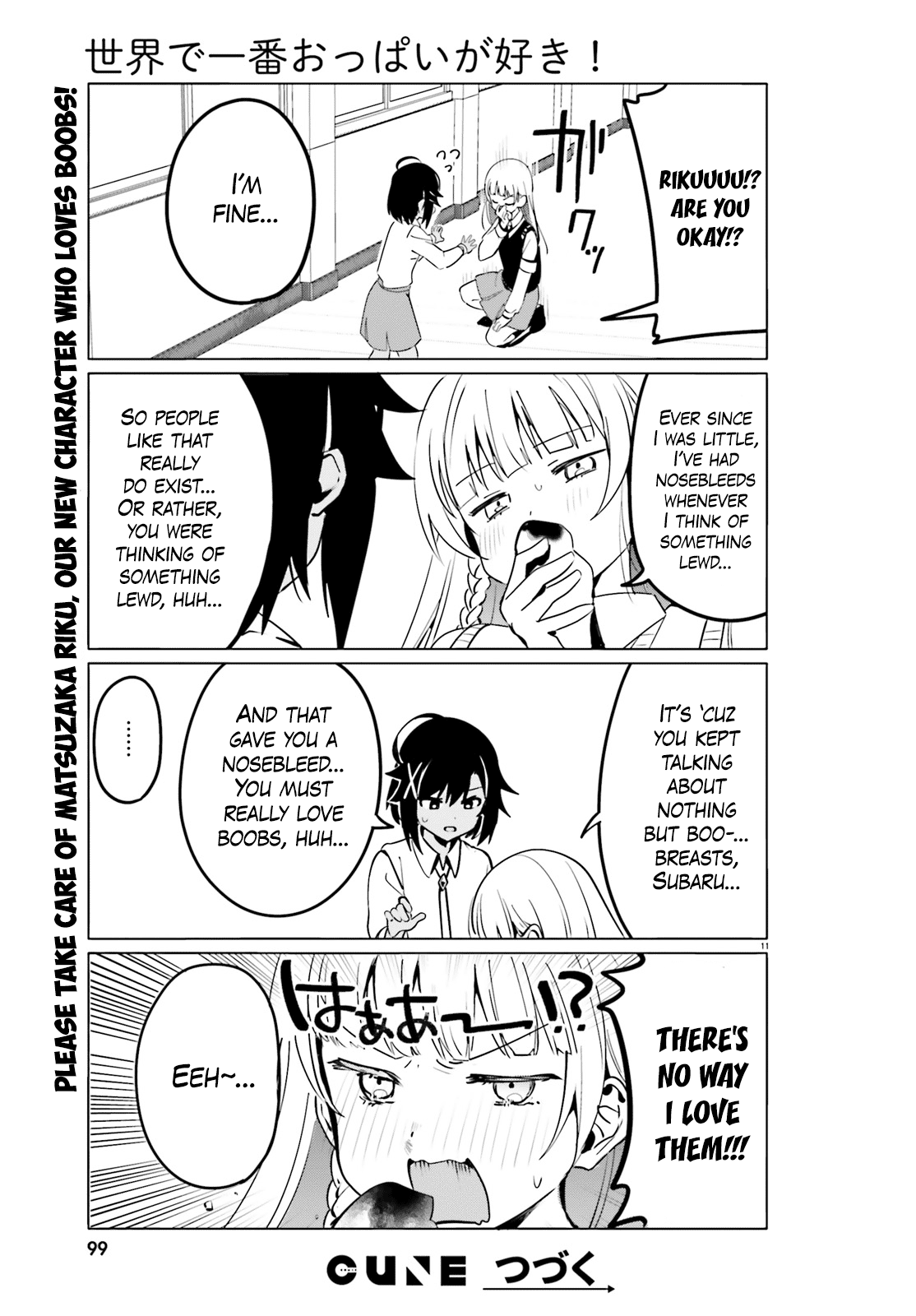 Sekai De Ichiban Oppai Ga Suki! - Chapter 38