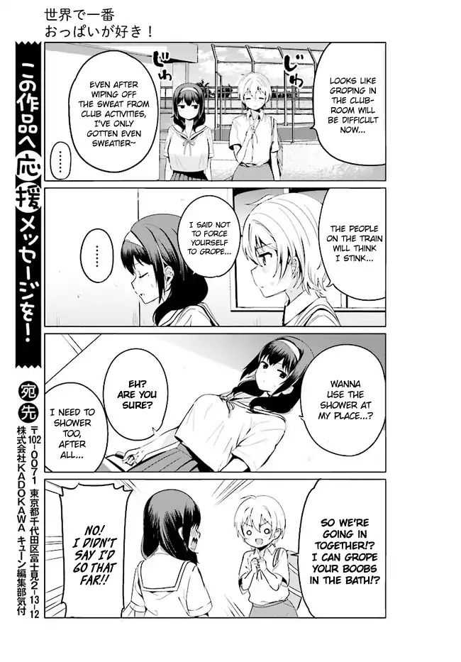 Sekai De Ichiban Oppai Ga Suki! - Vol.2 Chapter 18