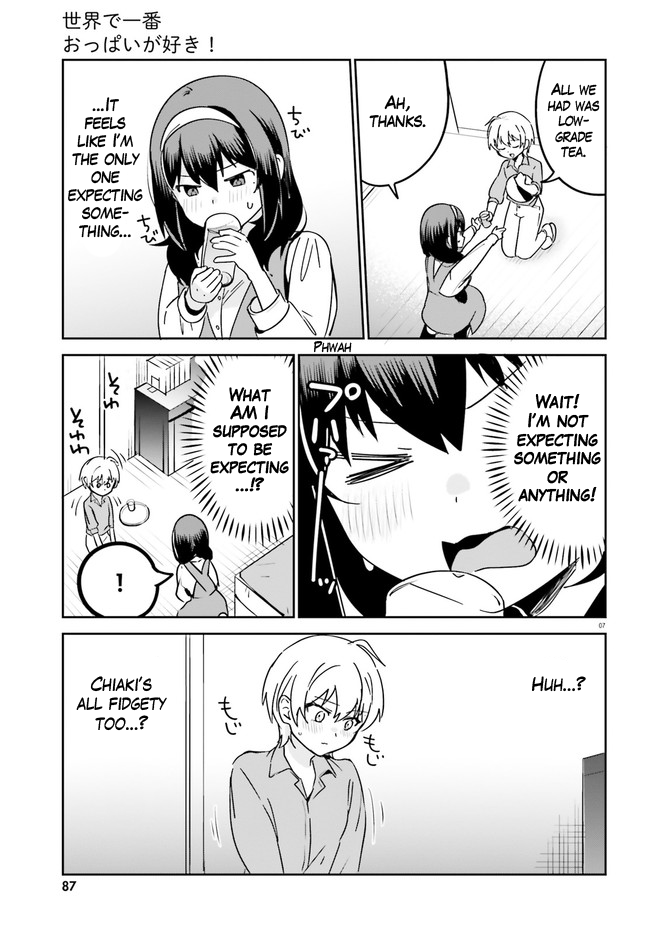 Sekai De Ichiban Oppai Ga Suki! - Chapter 49