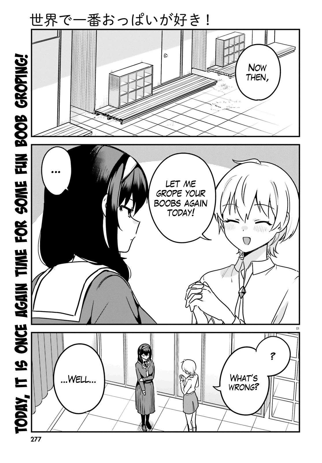 Sekai De Ichiban Oppai Ga Suki! - Vol.7 Chapter 60