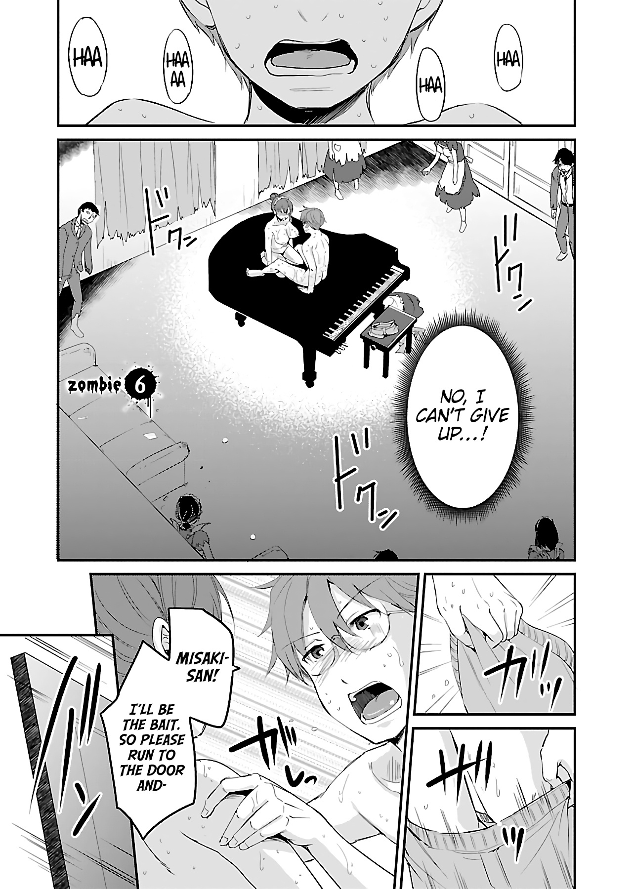 Zombie Darake No Kono Sekai De Wa Sex Shinai To Ikinokorenai - Chapter 6