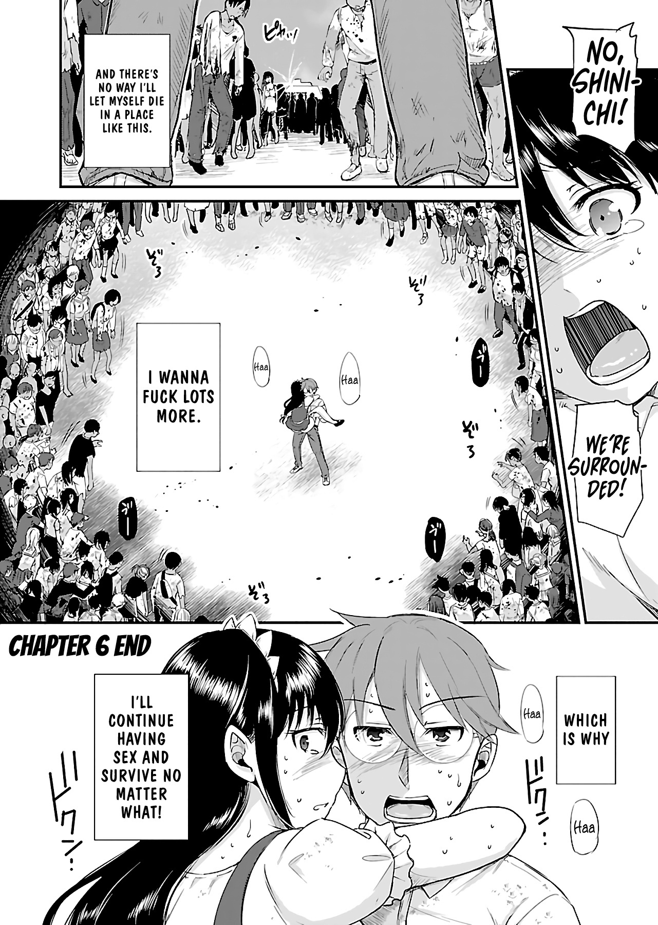 Zombie Darake No Kono Sekai De Wa Sex Shinai To Ikinokorenai - Chapter 6