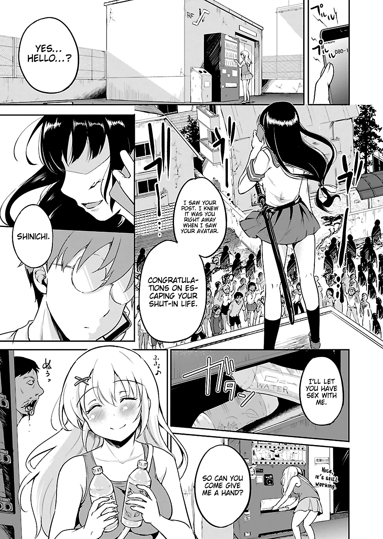 Zombie Darake No Kono Sekai De Wa Sex Shinai To Ikinokorenai - Chapter 1: Zombie 1