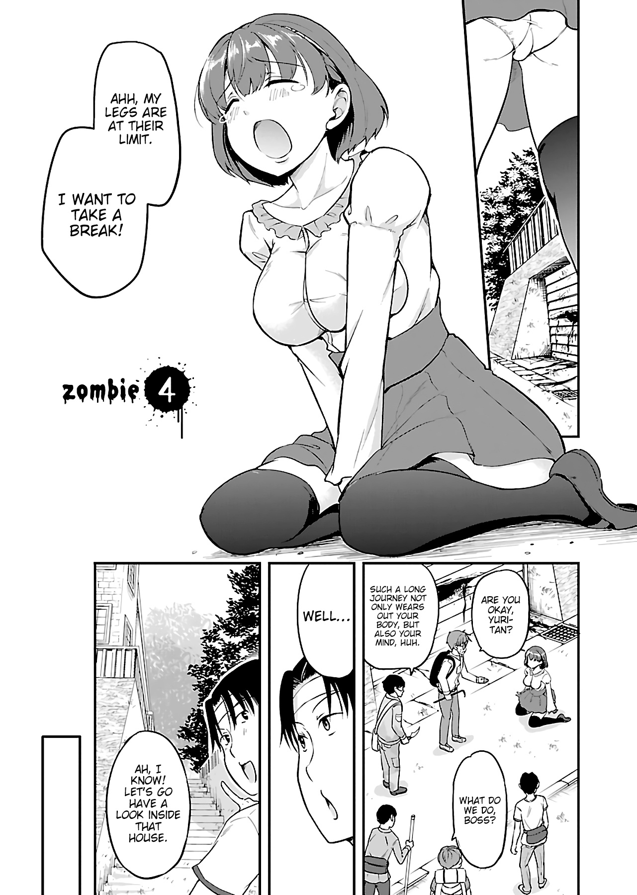 Zombie Darake No Kono Sekai De Wa Sex Shinai To Ikinokorenai - Chapter 4: Zombie 4