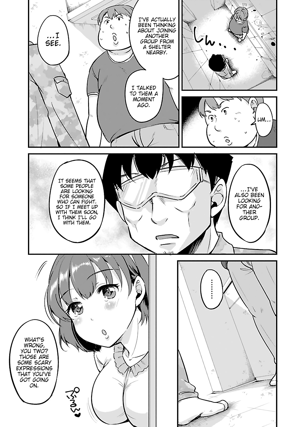 Zombie Darake No Kono Sekai De Wa Sex Shinai To Ikinokorenai - Chapter 4: Zombie 4