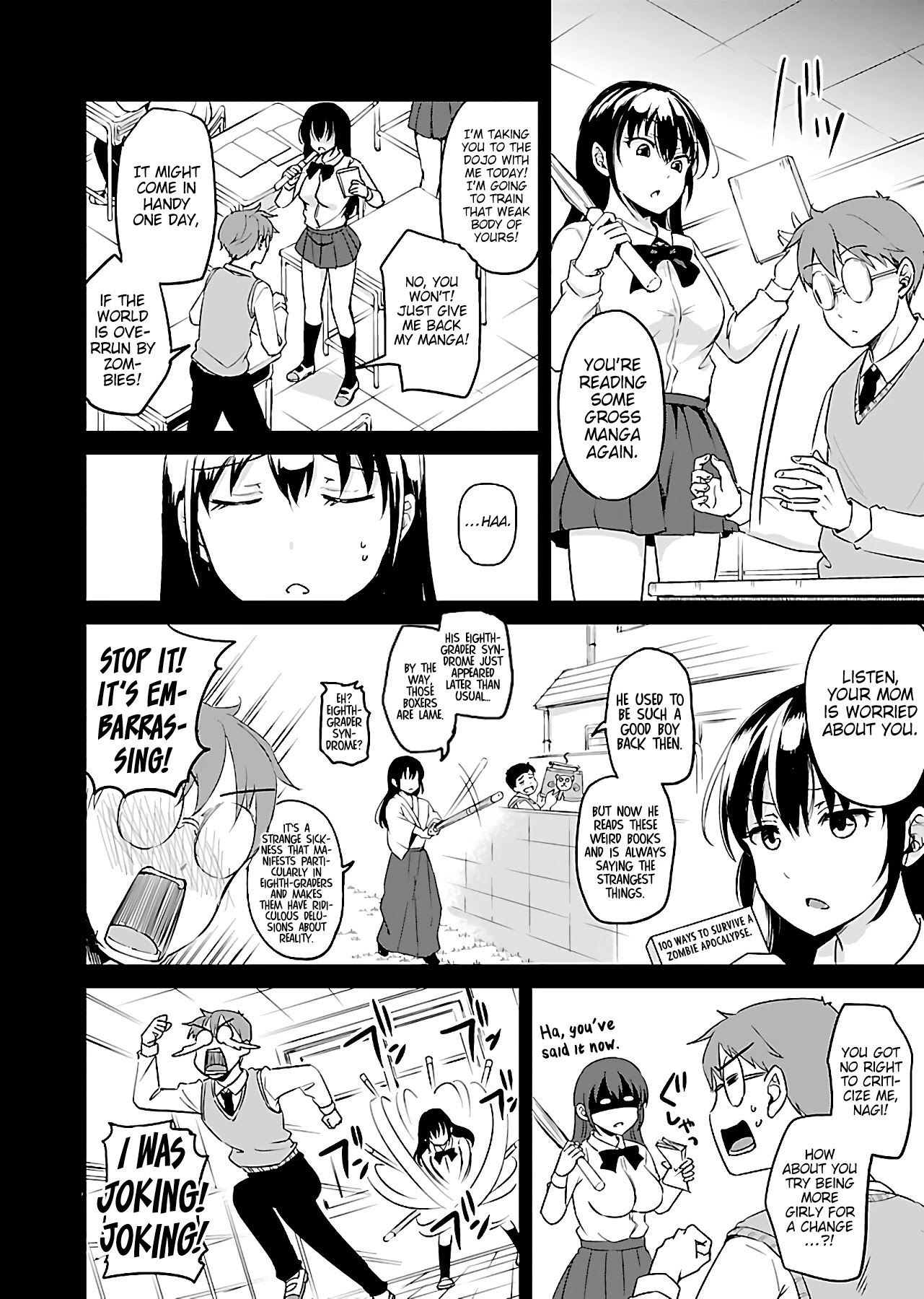 Zombie Darake No Kono Sekai De Wa Sex Shinai To Ikinokorenai - Chapter 2: Zombie 2