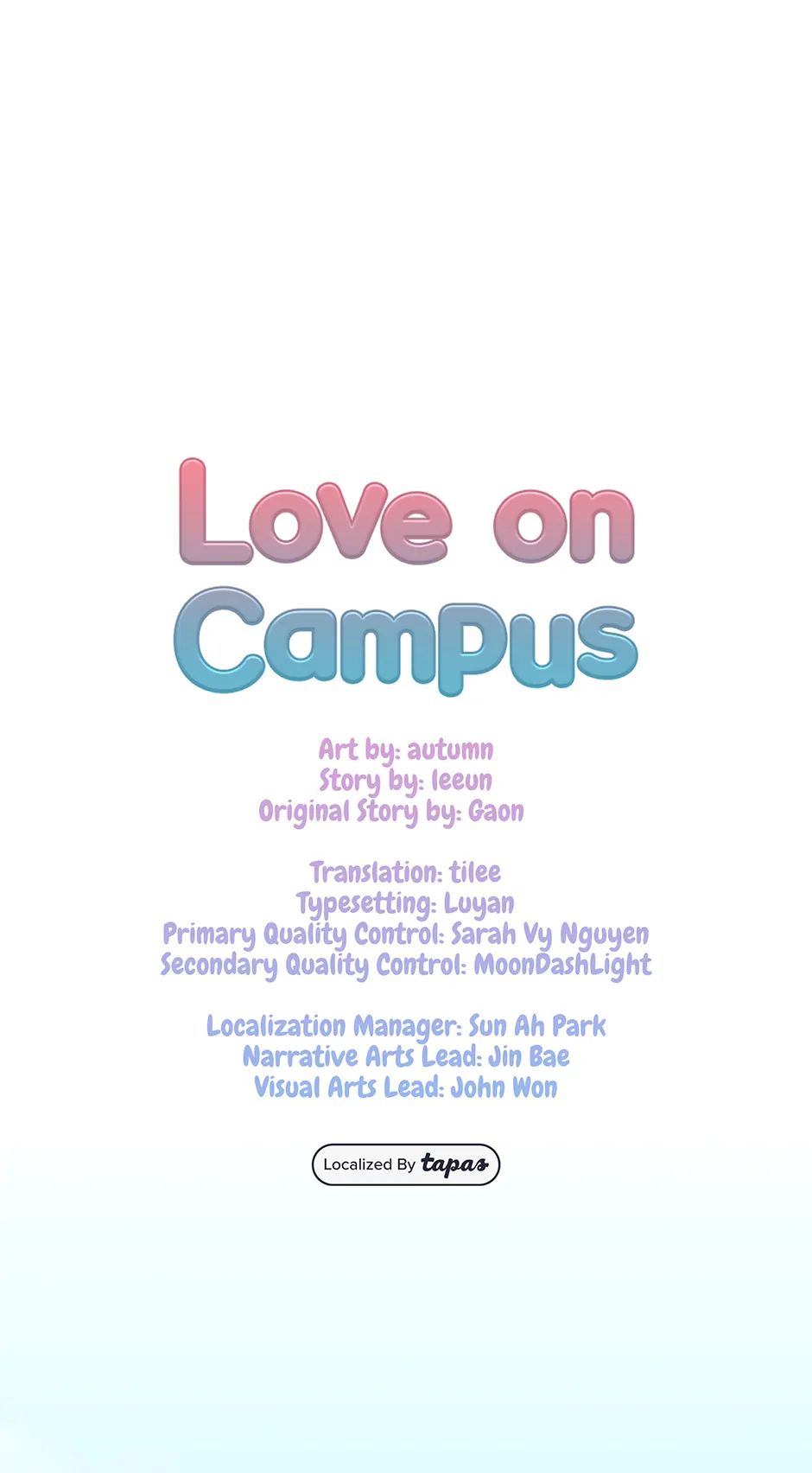 Love On Campus - Chapter 1