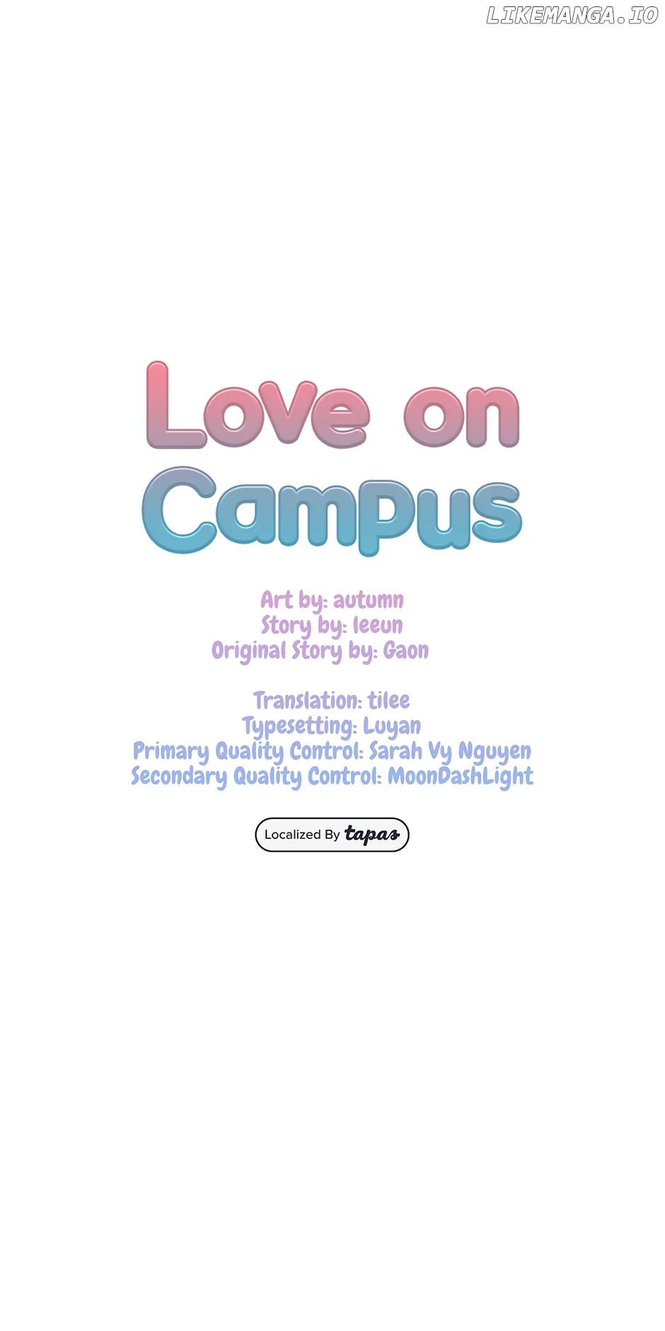 Love On Campus - Chapter 39