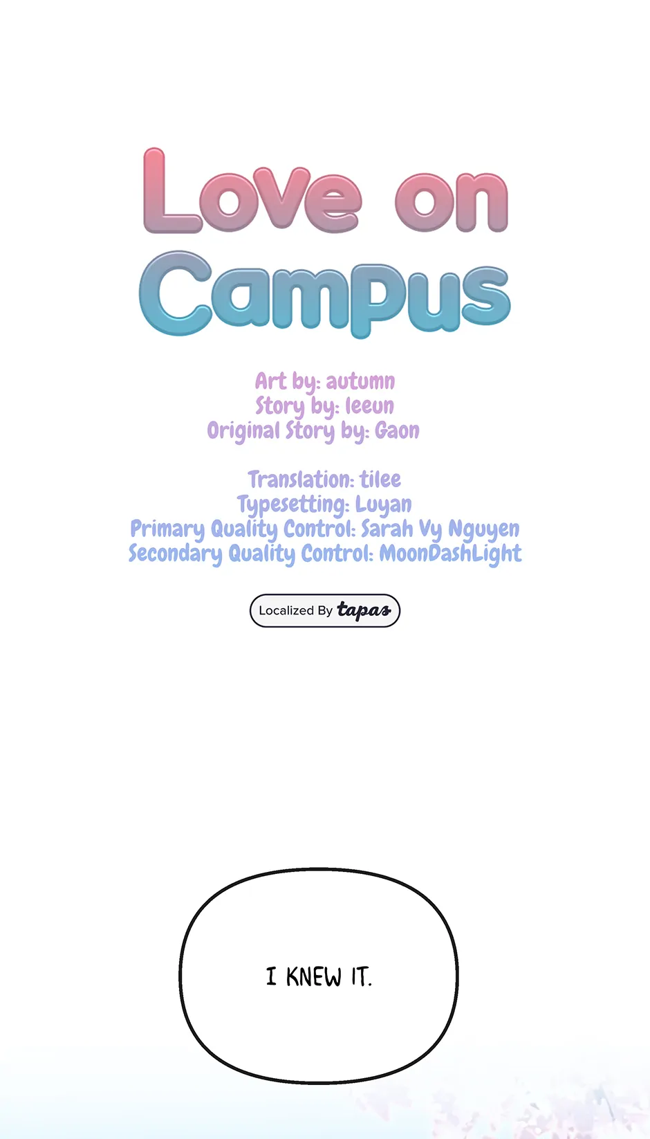 Love On Campus - Chapter 25