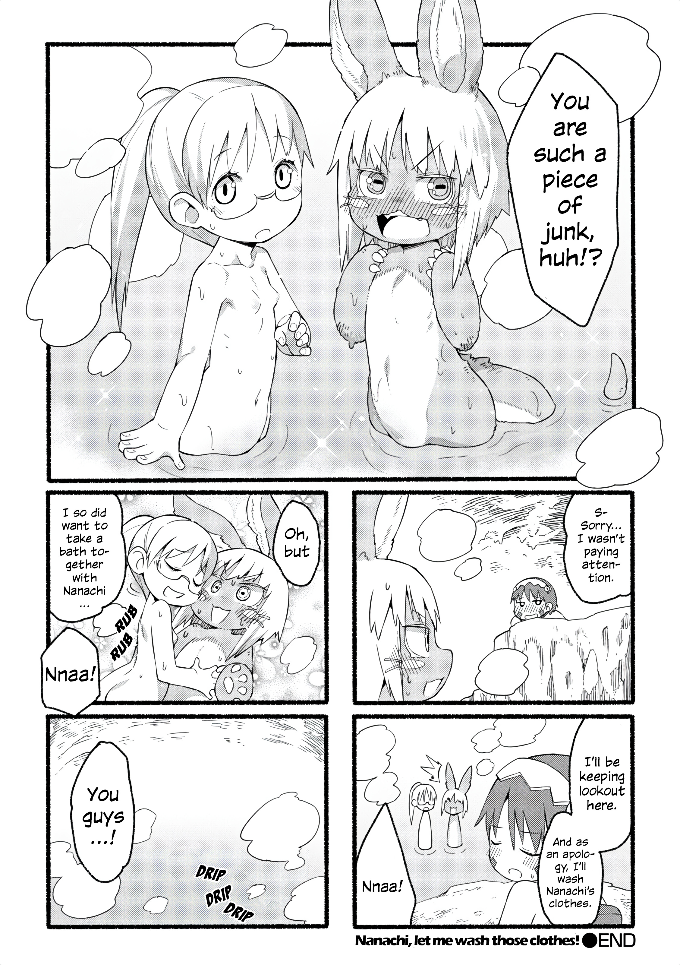 Made In Abyss Anthology - Vol.1 Chapter 13: Nanachi, Let Me Wash Those Clothes! (By Nemui Nenemaru)