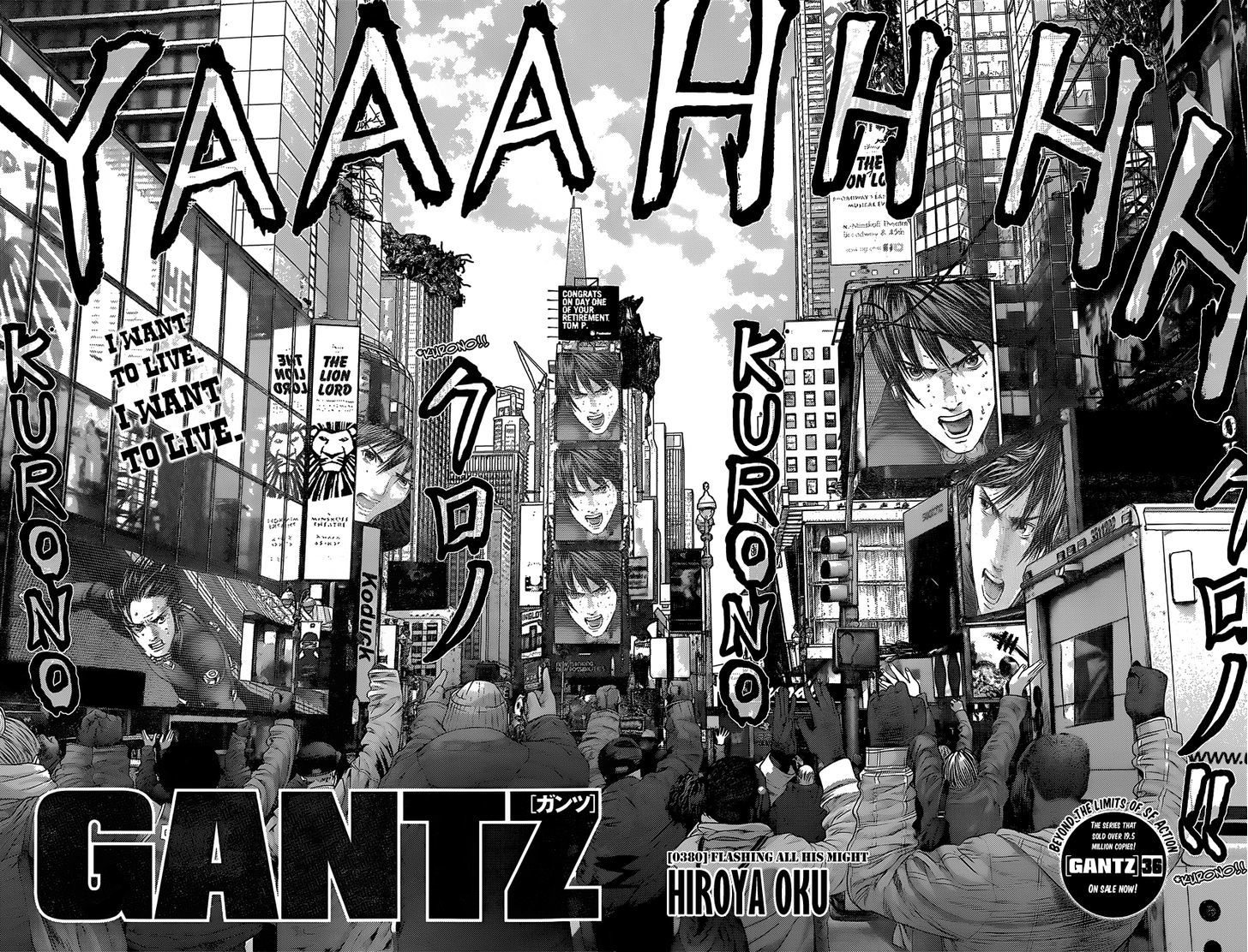 Gantz - Vol.37 Chapter 380 : Flashing All His Might