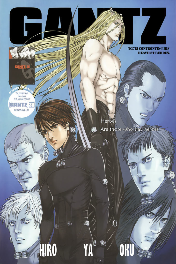 Gantz - Vol.37 Chapter 378 : Confronting His Heaviest Burden