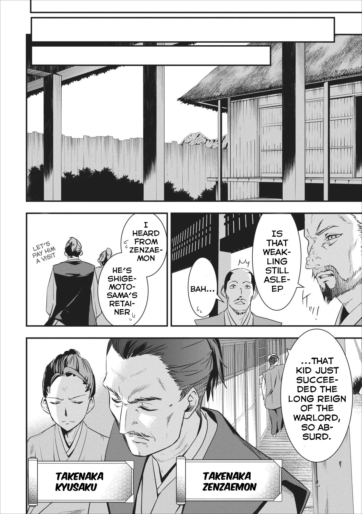 Tensei! Takenaka Hanbei: Minor Bushou Ni Tensei Shita Nakama-Tachi To Sengoku Ranse Wo Ikinuku - Vol.1 Chapter 1: Heroes Of The "Tea Room" Operates The Sengoku Period