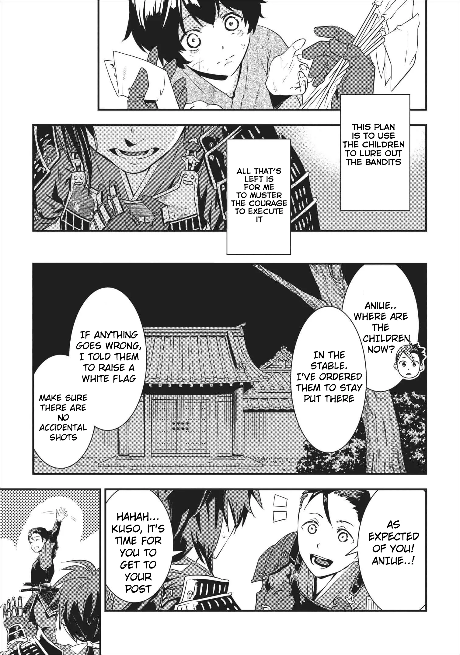 Tensei! Takenaka Hanbei: Minor Bushou Ni Tensei Shita Nakama-Tachi To Sengoku Ranse Wo Ikinuku - Vol.1 Chapter 2: The Survival Strategy Of Takenaka Hanbei