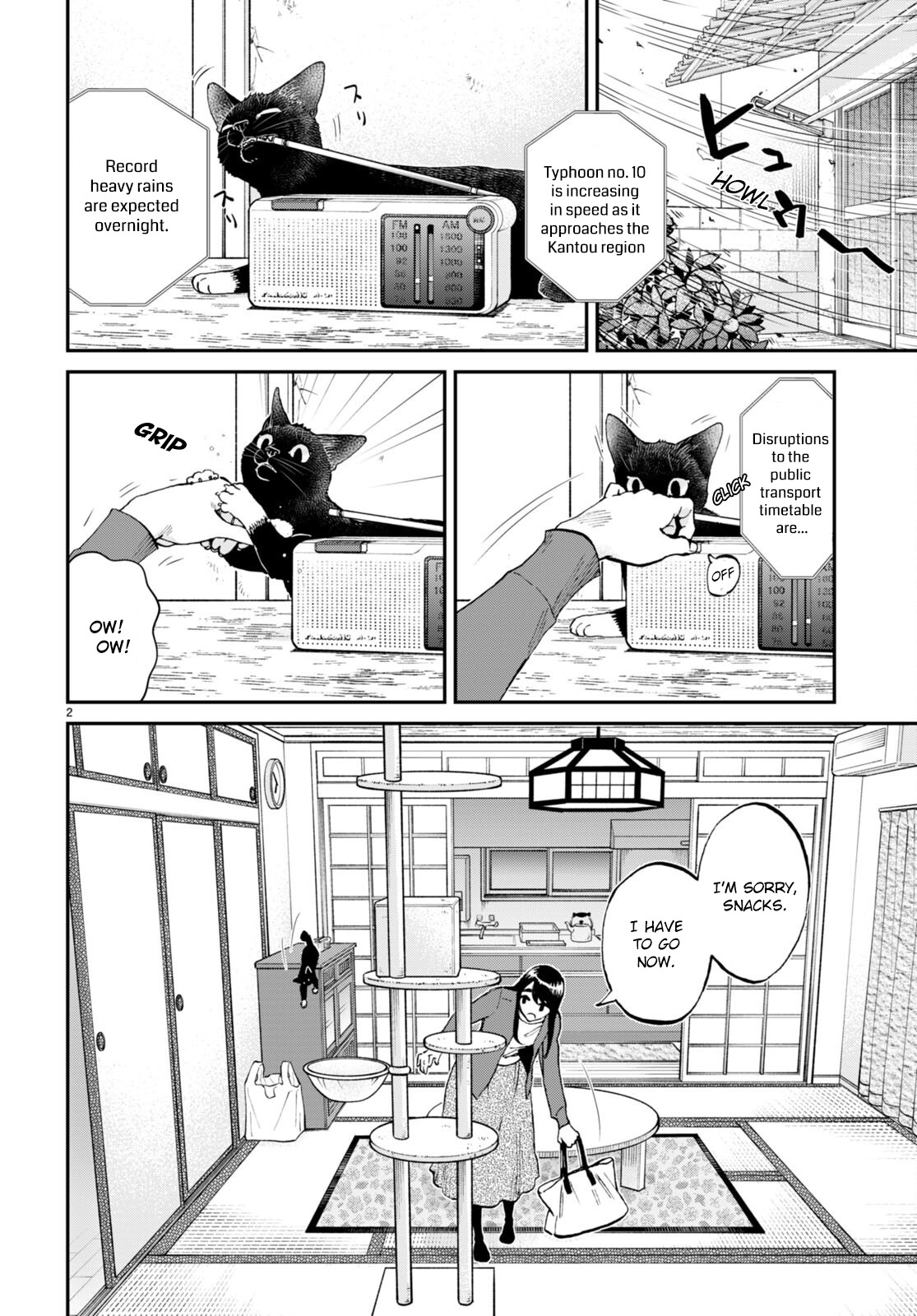 Hosomura-San With Cat's Snack - Vol.2 Chapter 12: Shabu-Shabu For Two Cats