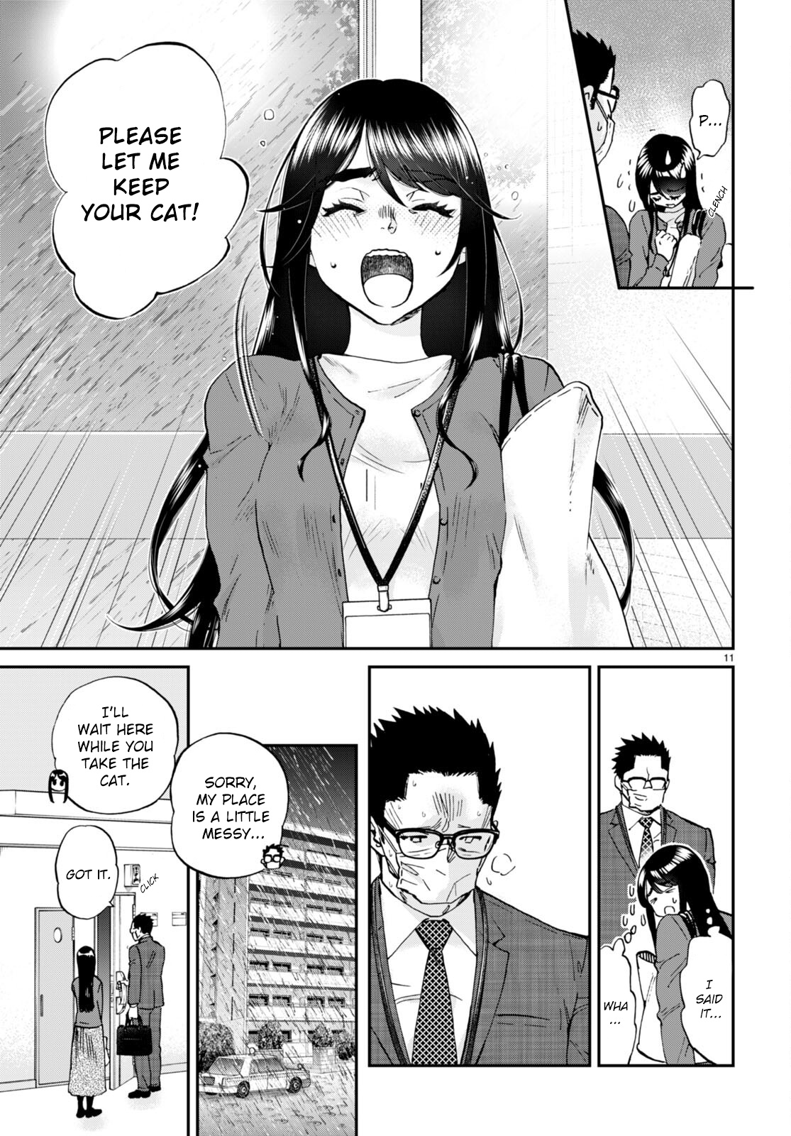 Hosomura-San With Cat's Snack - Vol.2 Chapter 12: Shabu-Shabu For Two Cats