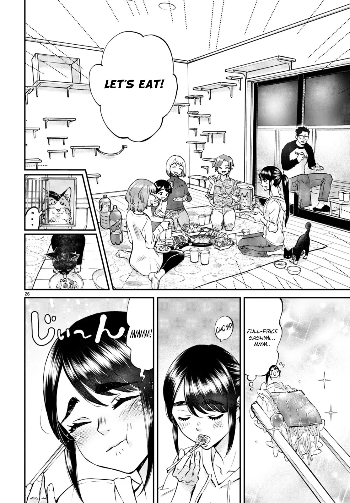 Hosomura-San With Cat's Snack - Vol.2 Chapter 13: Cat And Chirashizushi